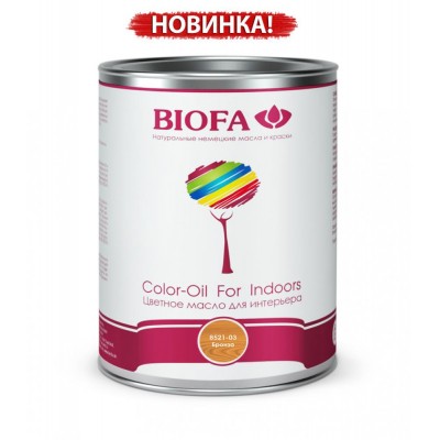 8521-03 Цветное масло для интерьера Color-Oil For Indoors. Бронза.